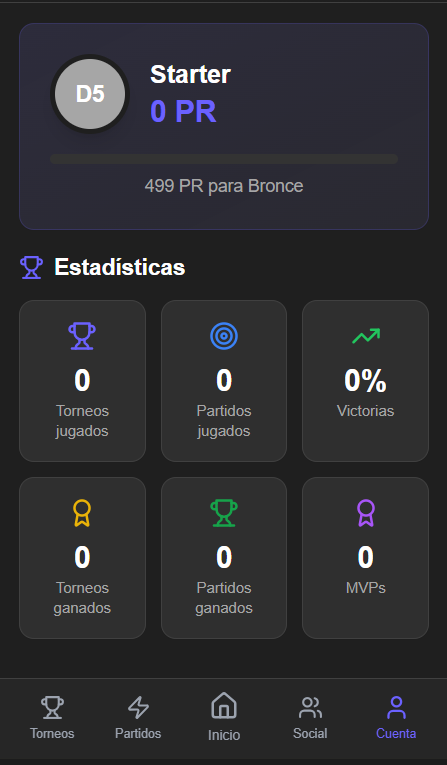 Compite, progresa y consigue recompensas.